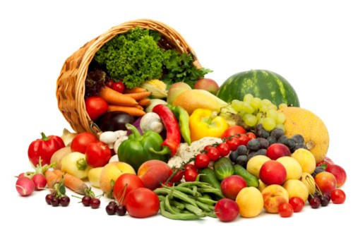 Полезные фрукты и овощи