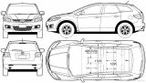 Паркетник схематично: Mazda CX-5
